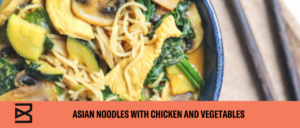 Asian Noodles with Chicken Recipe Cover