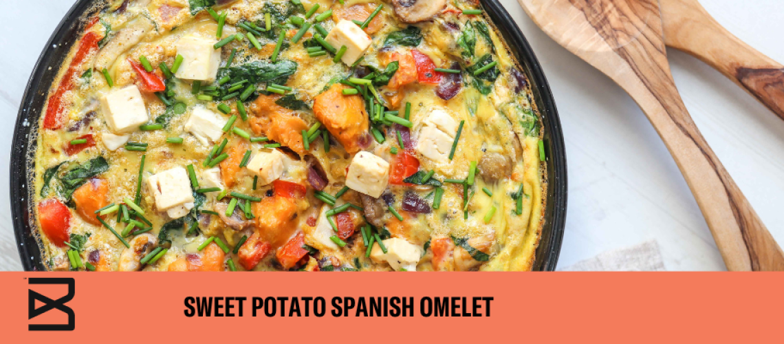 Sweet Potato Spanish Omelet Recipe Cover